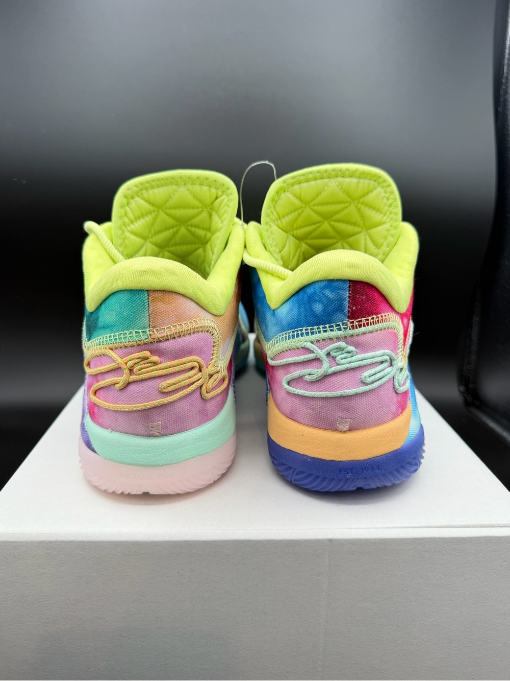 Nike Monopoly X LeBron 22 Tie-Dye Athletic Sneakers 9 m replacement box NEW shoe - Picture 2 of 4